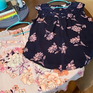 2 fancy shirts from Juniors/ young adults section